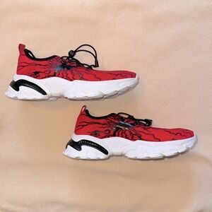 Red, Black and White size 37 Bronax Sneakers